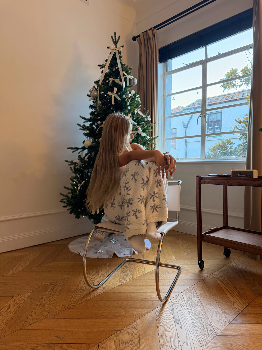 Cozy Snowflake Pajama Set