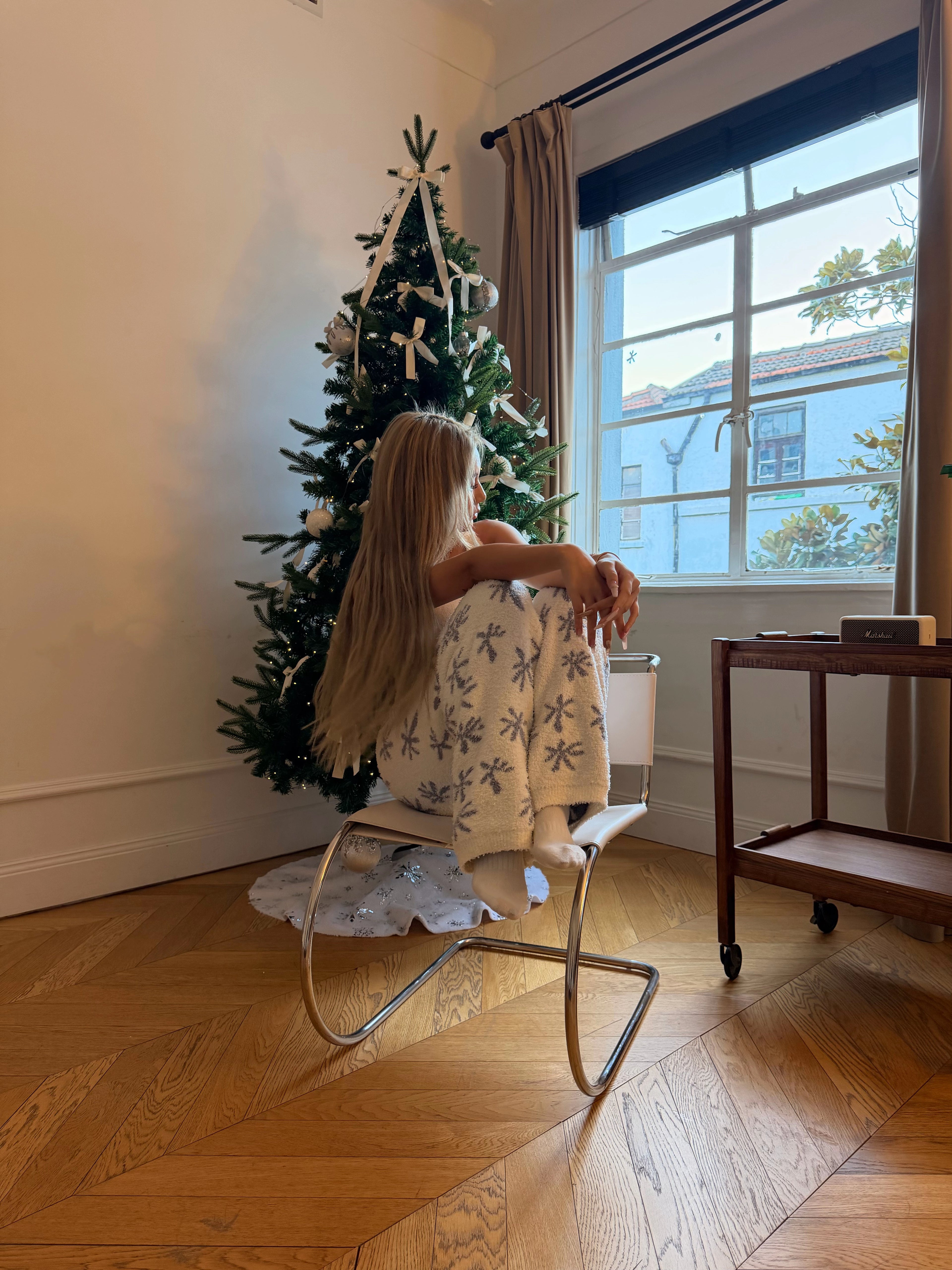 Cozy Snowflake Pajama Set